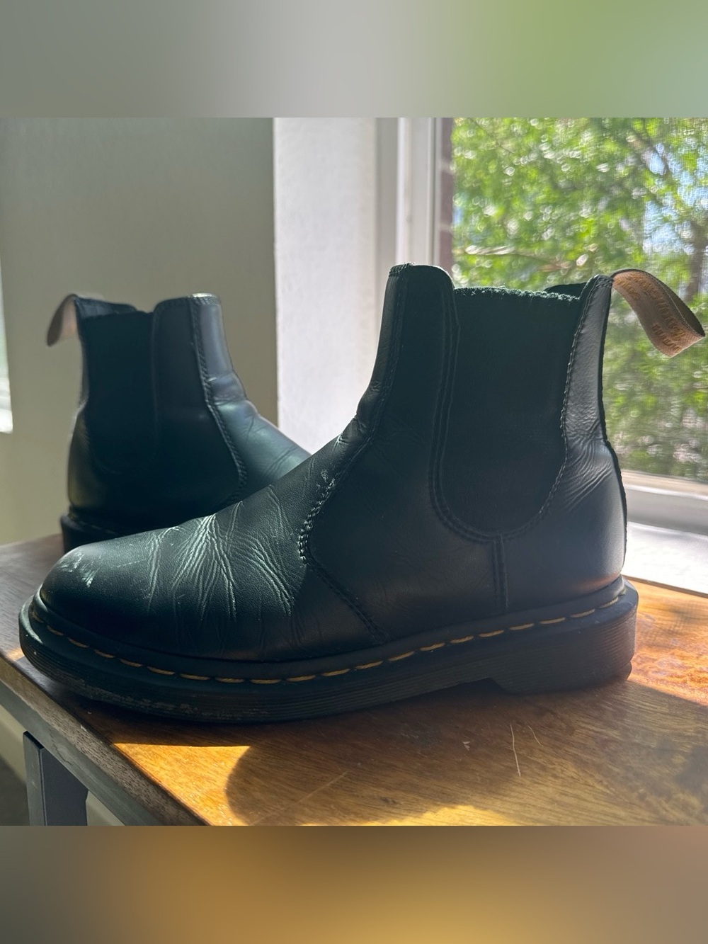 Doc Marten black Chelsea boots